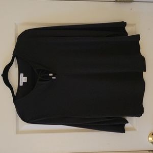 Liz Claiborne XL Black Blouse